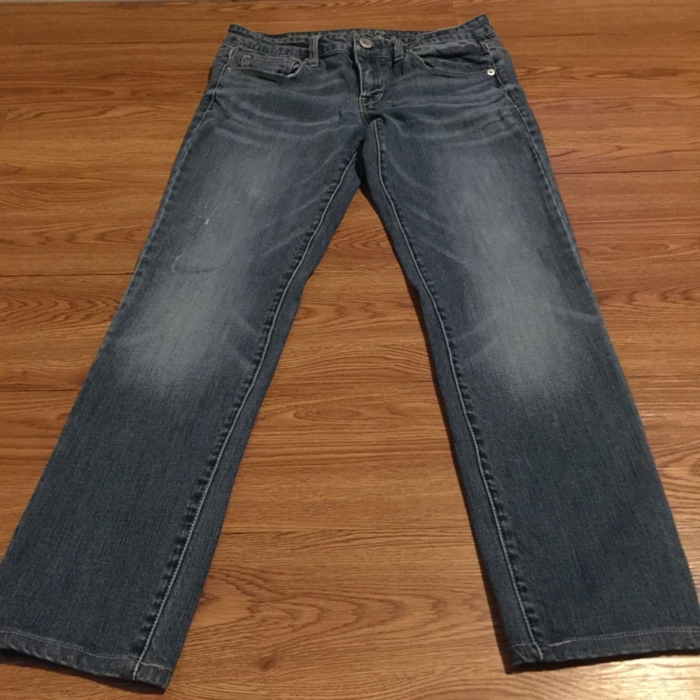 American Eagle stretch skinny size 6 short jeans